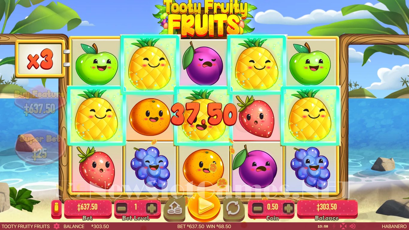 Tooty Fruity Fruits Slot Slot Image in Demo - pic. 10