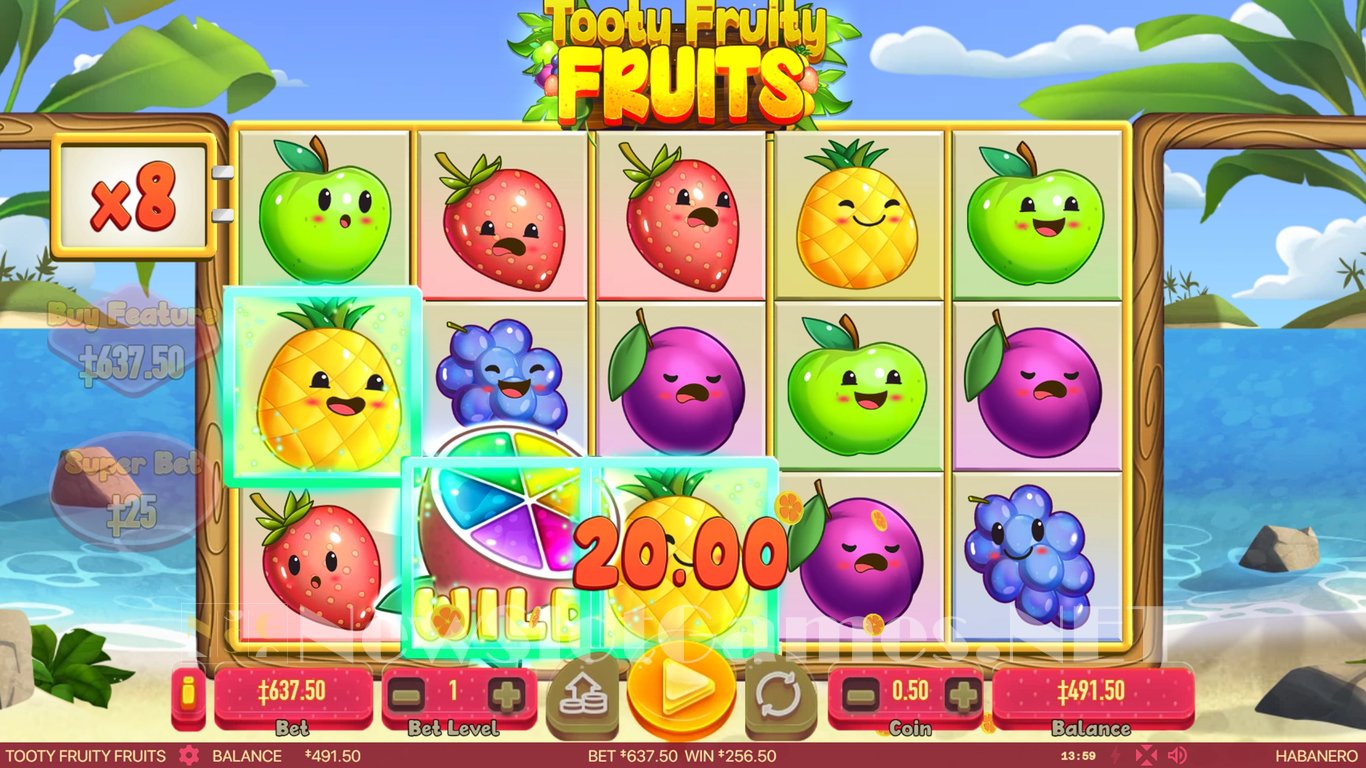 Tooty Fruity Fruits Slot Slot Image in Demo - pic. 13