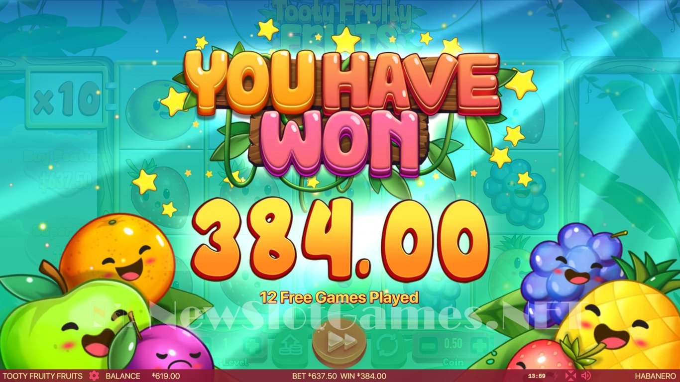 Tooty Fruity Fruits Slot Slot Image in Demo - pic. 15