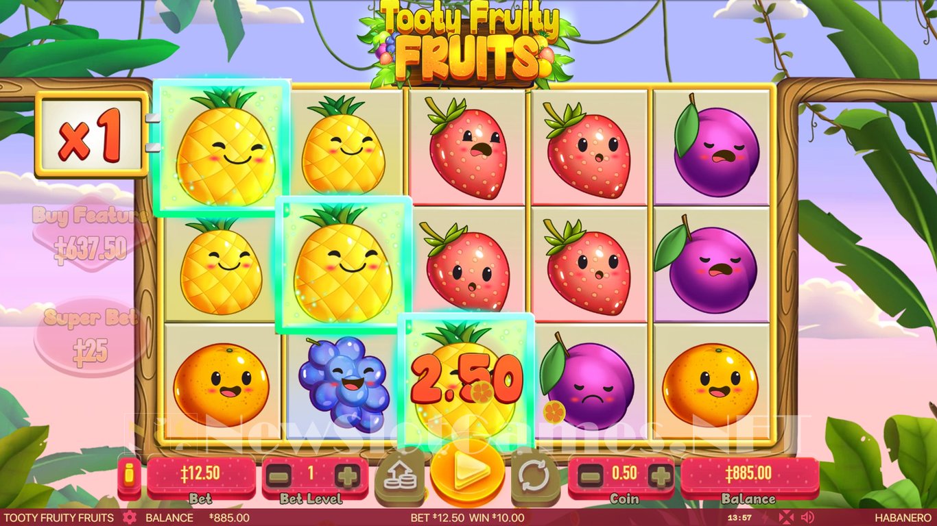 Tooty Fruity Fruits Slot Slot Image in Demo - pic. 4