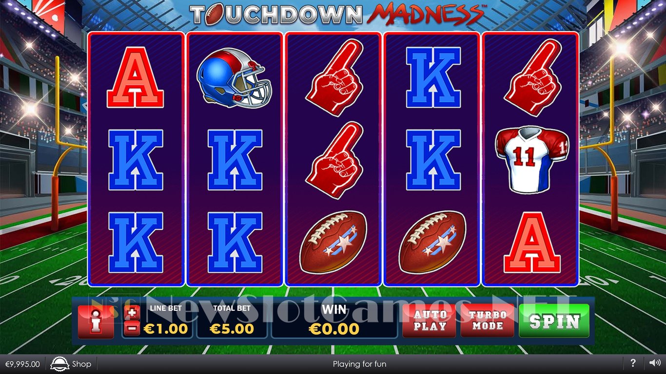 Touchdown Madness Slot Review & Demo by Playtech - Play Free Online