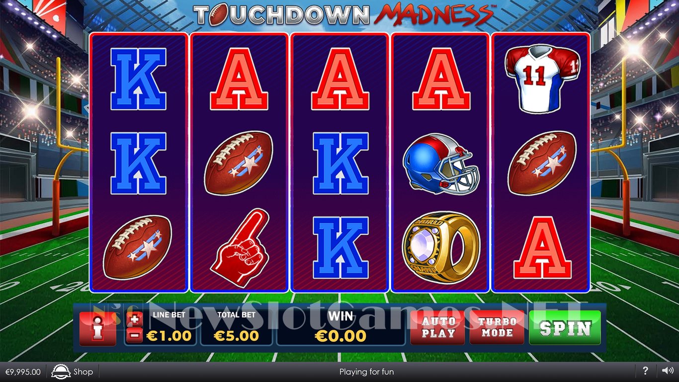 Touchdown Madness Slot Review & Demo by Playtech - Play Free Online
