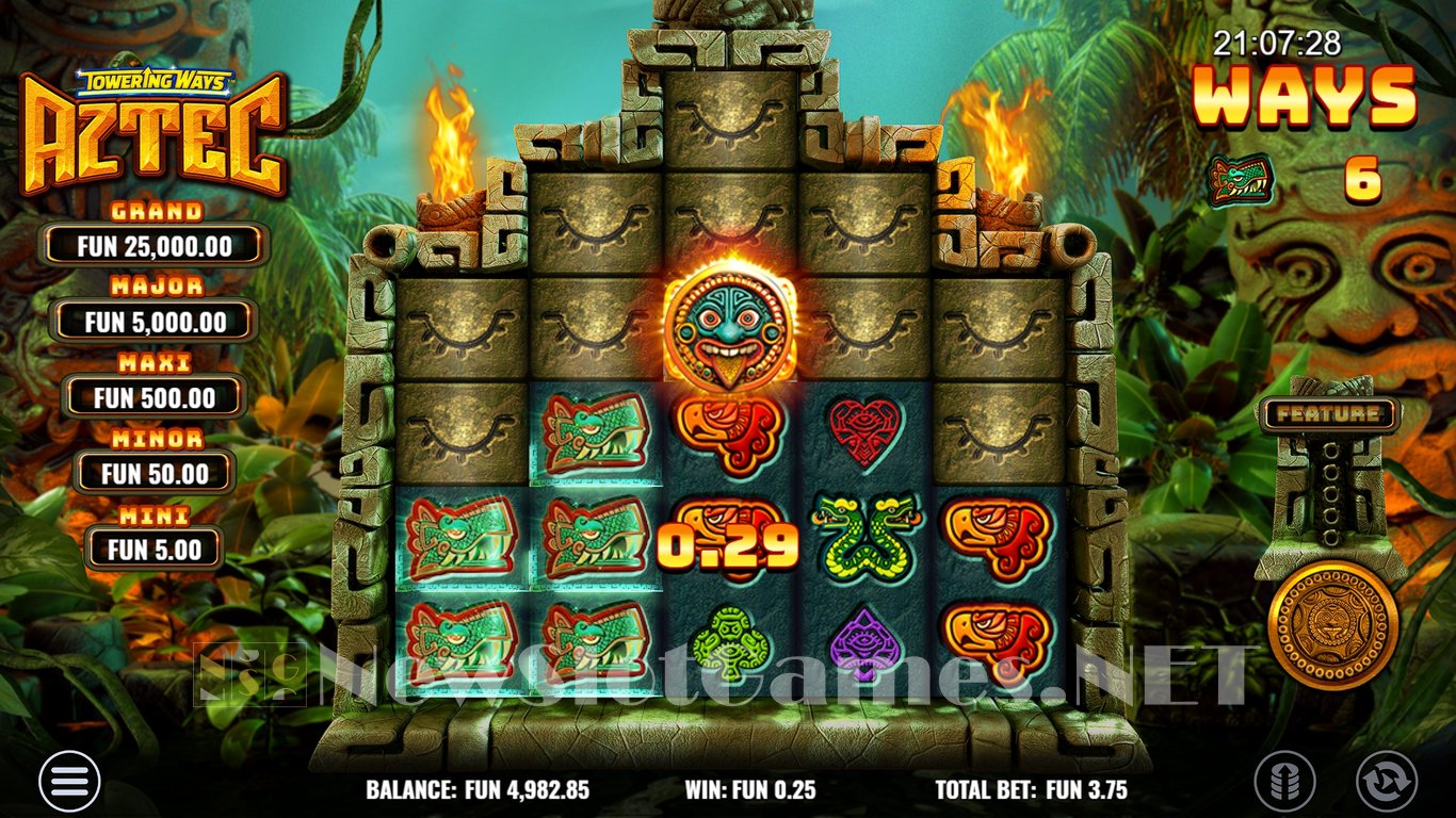 Towering Ways Aztec Slot Slot Image in Demo - pic. 6