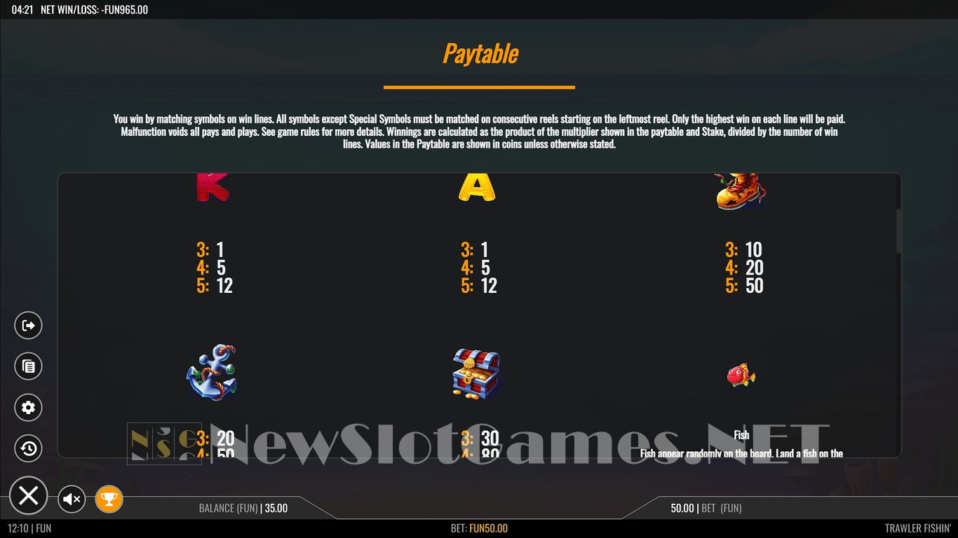 Trawler Fishin Slot Slot Image in Demo - pic. 10