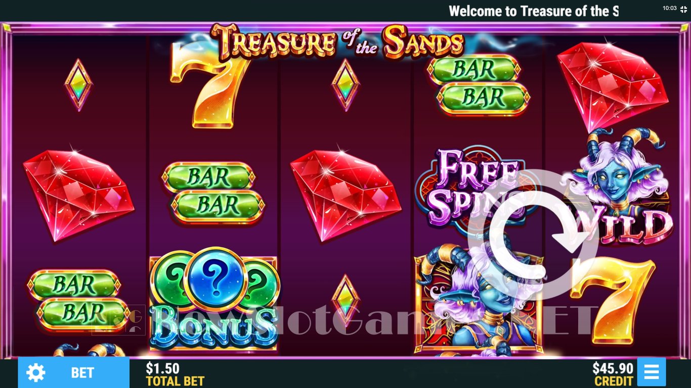 Treasure of the Sands Slot Slot Image in Demo - pic. 2