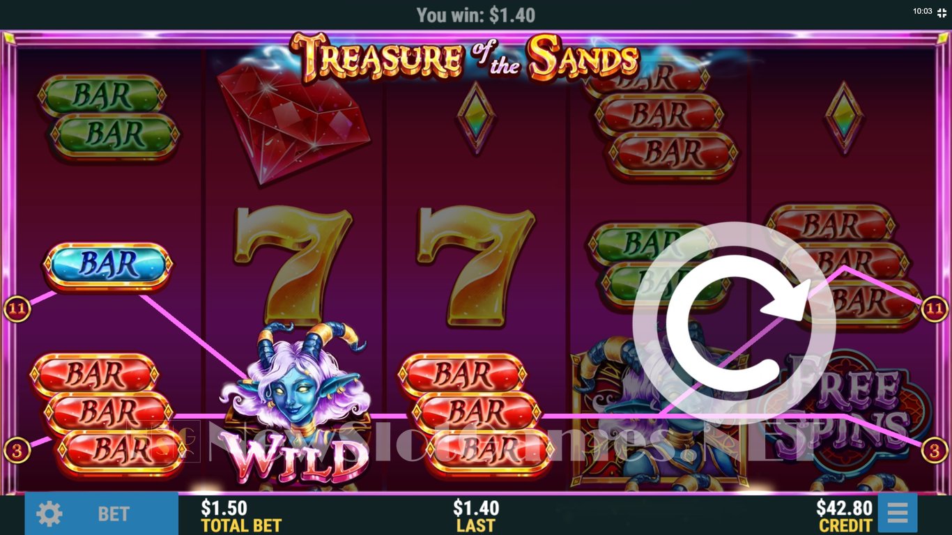 Treasure of the Sands Slot Slot Image in Demo - pic. 4