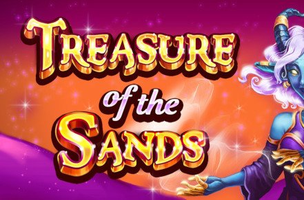Treasure of the Sands Slot Logo