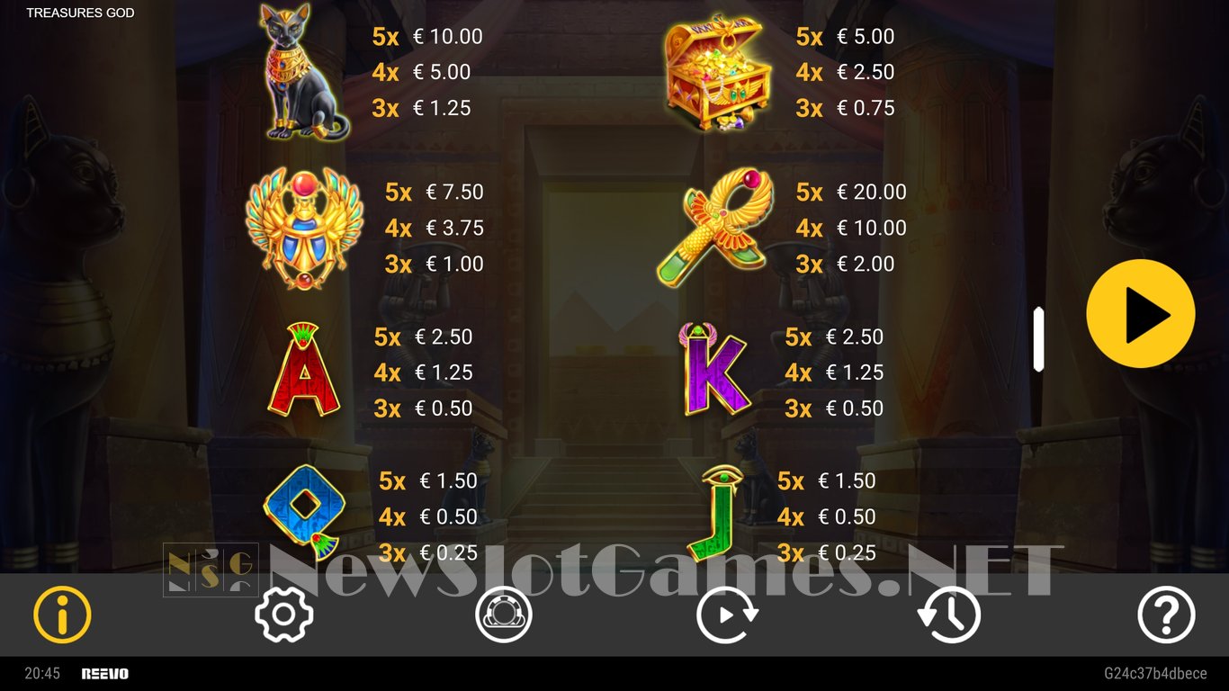 Treasures God Slot Slot Image in Demo - pic. 12