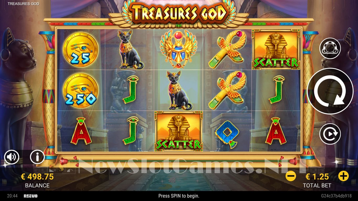 Treasures God Slot Slot Image in Demo - pic. 2