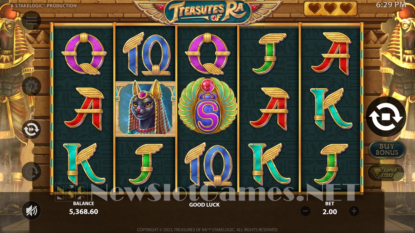 Treasures of Ra Slot Slot Image in Demo - pic. 14