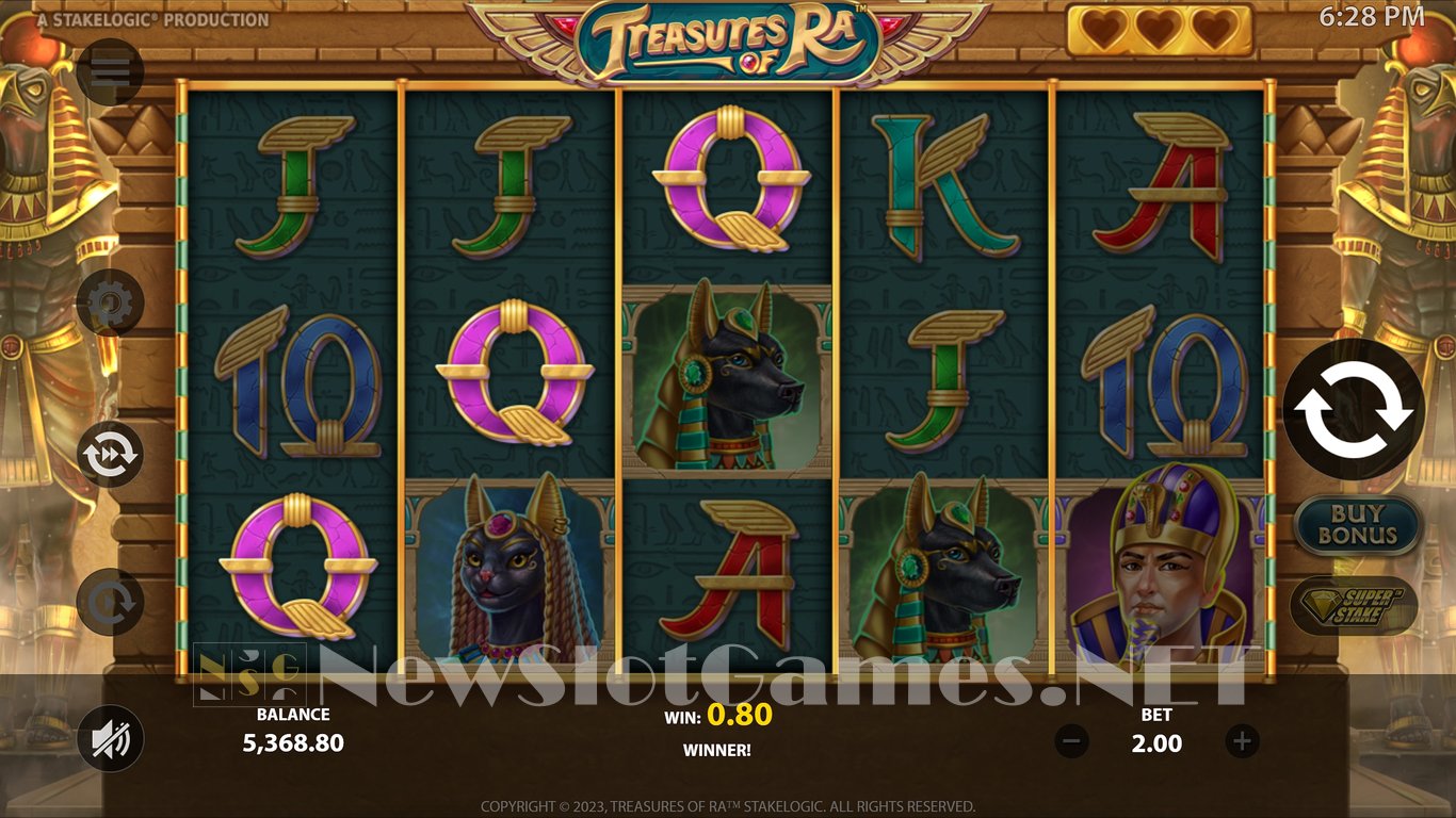 Treasures of Ra Slot Slot Image in Demo - pic. 8