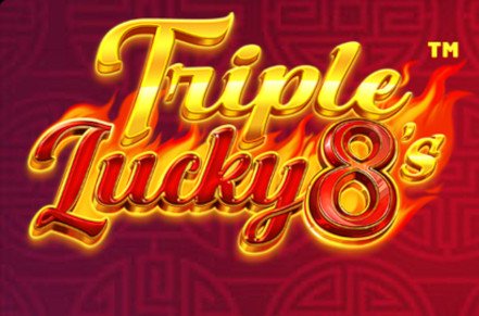 Triple Lucky 8s Slot Logo