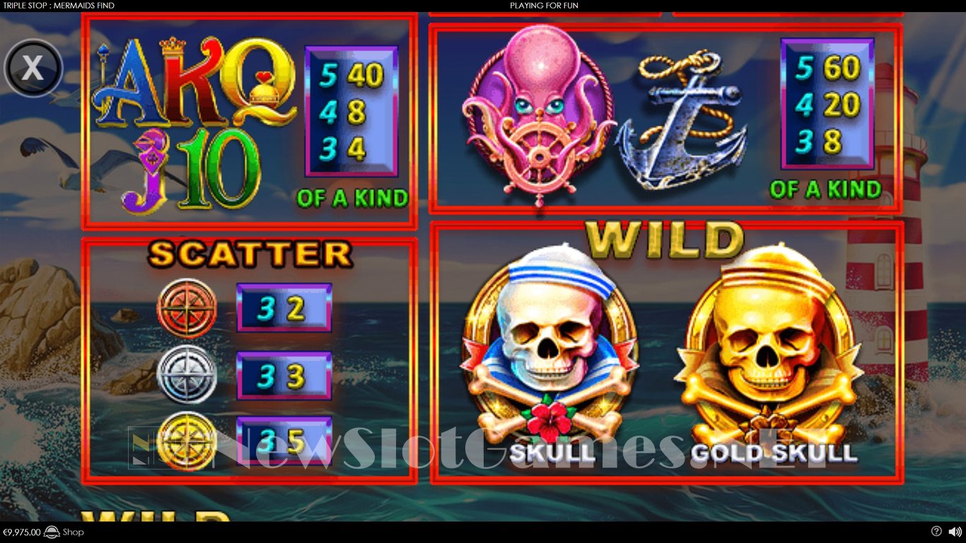 Triple Stop Mermaids Find Slot Slot Image in Demo - pic. 6