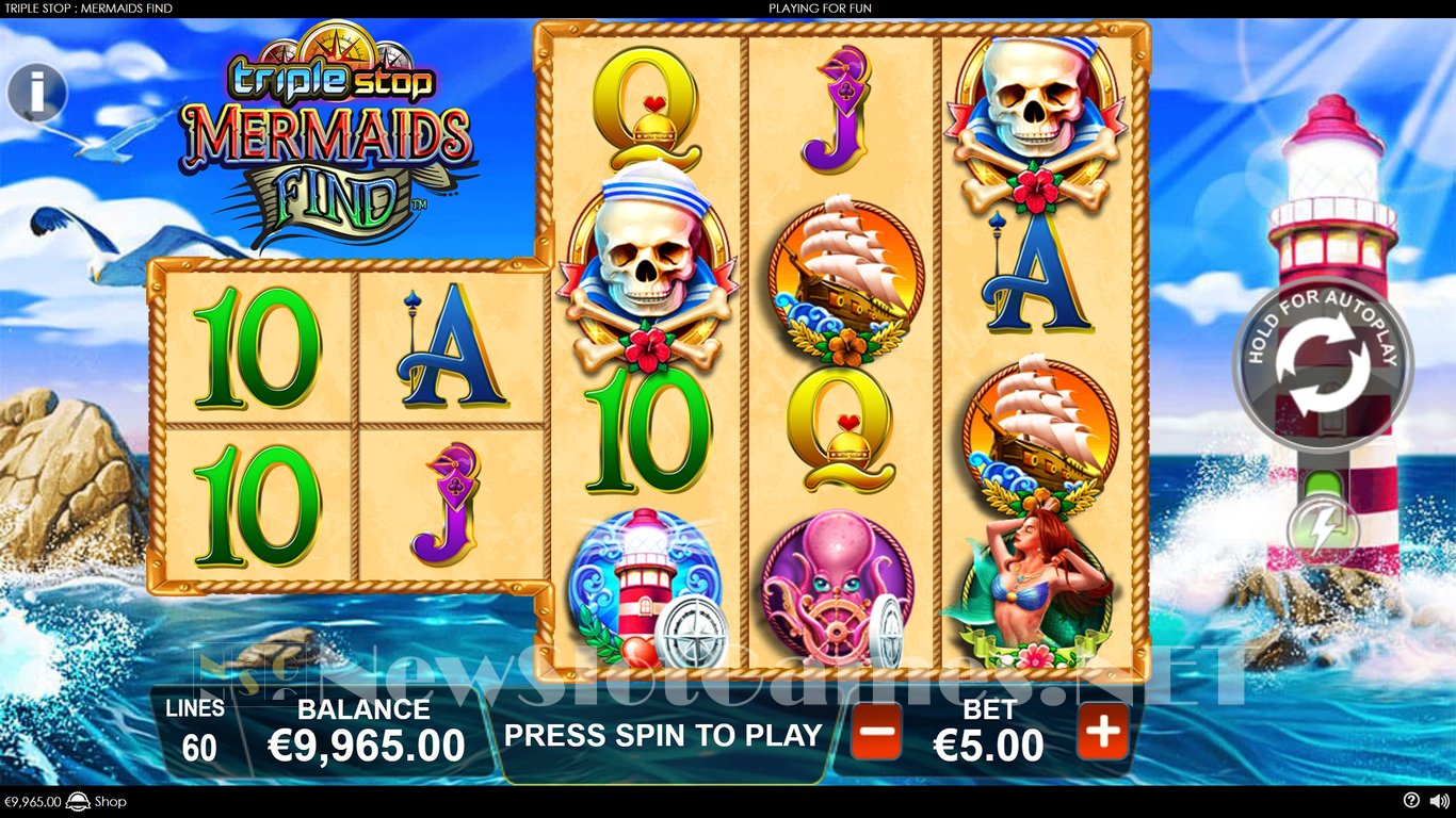 Triple Stop Mermaids Find Slot Slot Image in Demo - pic. 8