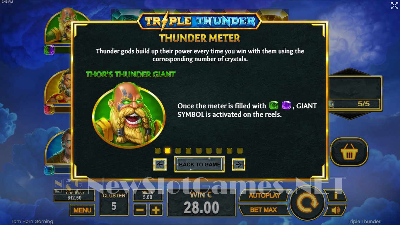 Triple Thunder Slot Slot Image in Demo - pic. 10