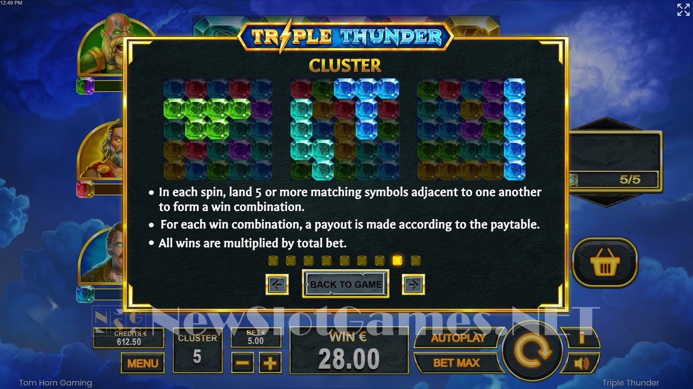 Triple Thunder Slot Slot Image in Demo - pic. 15