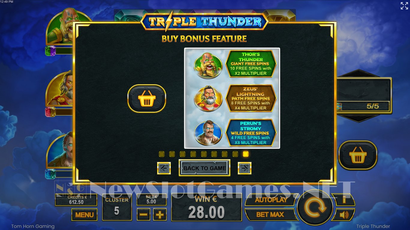 Triple Thunder Slot Slot Image in Demo - pic. 16