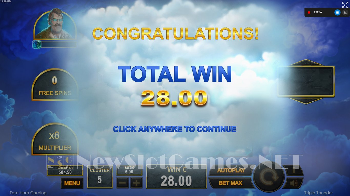 Triple Thunder Slot Slot Image in Demo - pic. 8