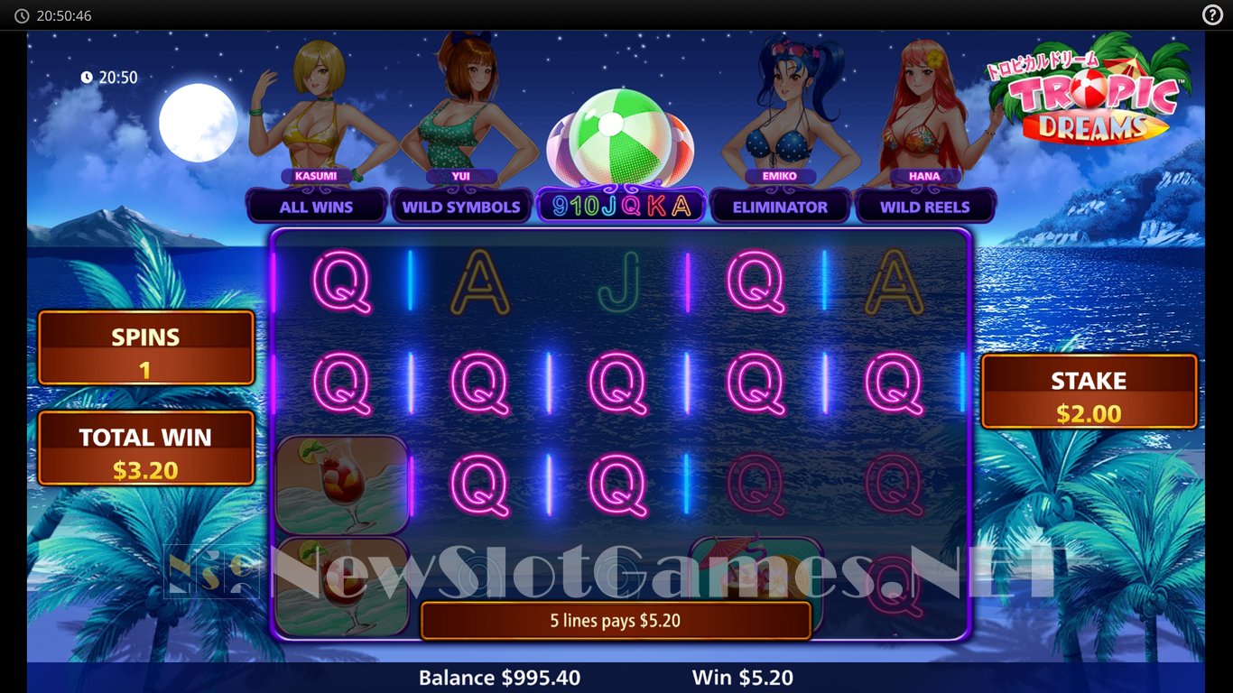Tropic Dreams Slot Slot Image in Demo - pic. 10