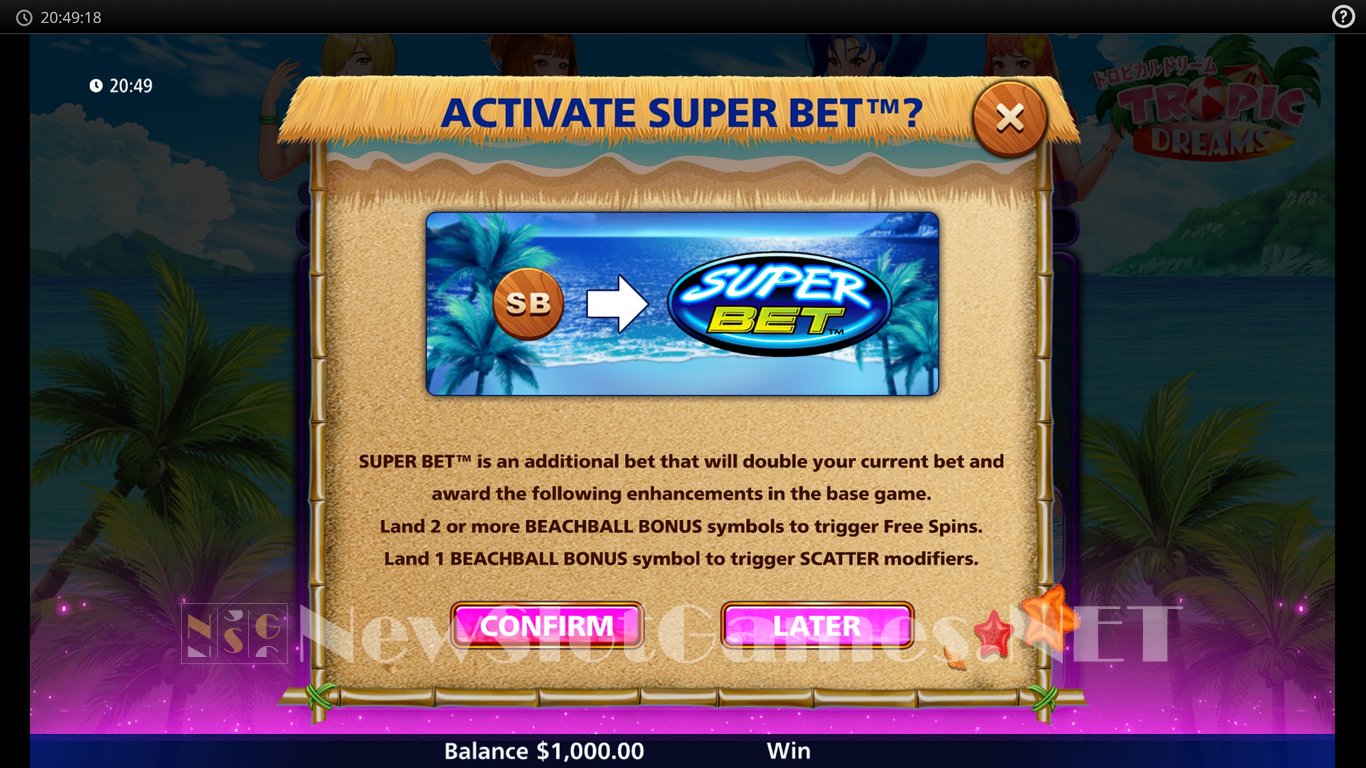 Tropic Dreams Slot Slot Image in Demo - pic. 2