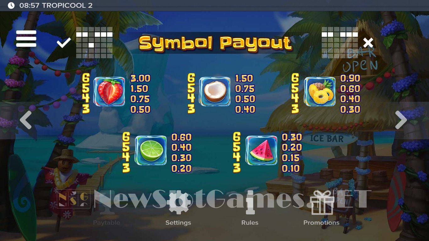 Tropicool 2 Slot Slot Image in Demo - pic. 12