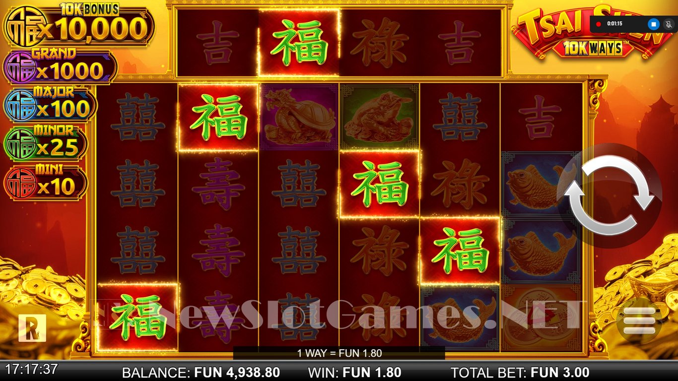 Tsai Shen 10k Ways Slot Slot Image in Demo - pic. 12