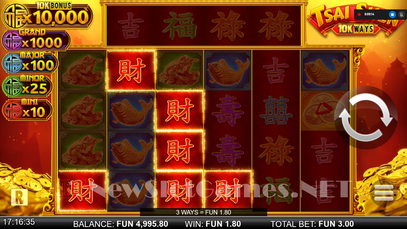 Tsai Shen 10k Ways Slot Slot Image in Demo - pic. 4