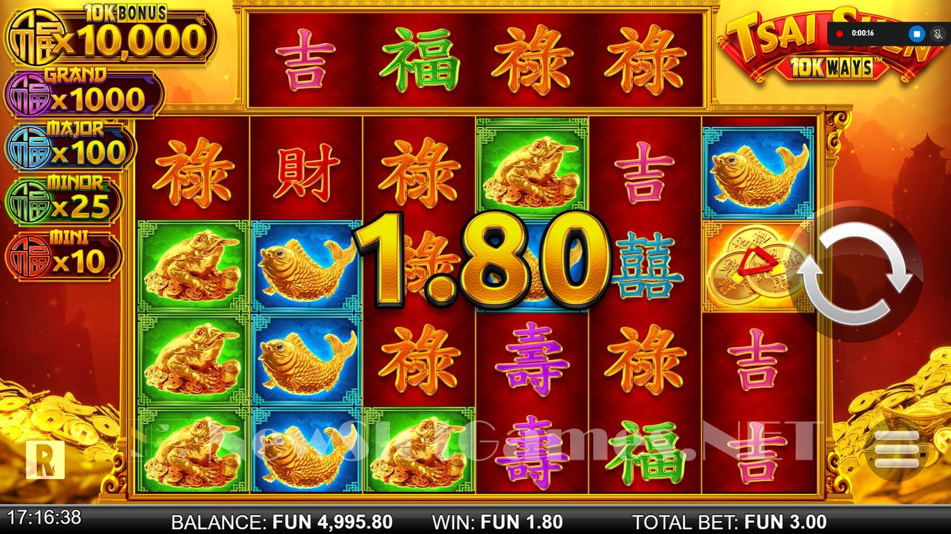 Tsai Shen 10k Ways Slot Slot Image in Demo - pic. 5