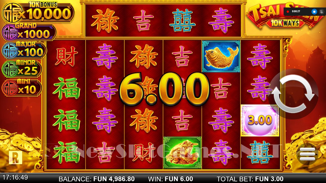 Tsai Shen 10k Ways Slot Slot Image in Demo - pic. 7