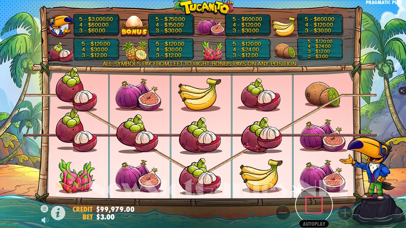 Tucanito Slot Slot Image in Demo - pic. 3