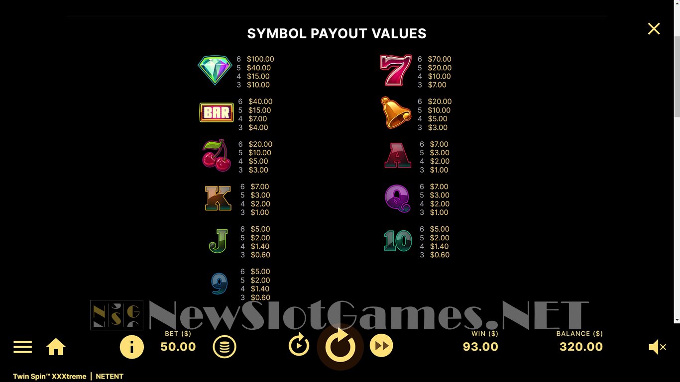 Twin Spin XXXTreme Slot Slot Image in Demo - pic. 16