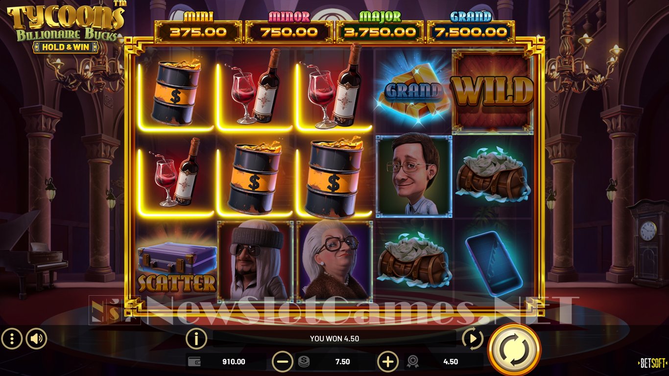 Tycoons Billionaire Bucks Slot Slot Image in Demo - pic. 4