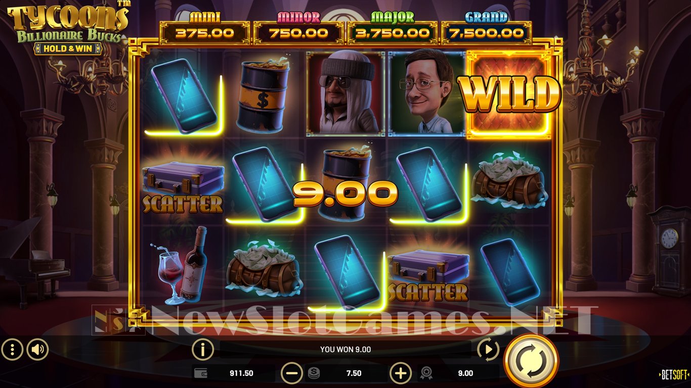 Tycoons Billionaire Bucks Slot Slot Image in Demo - pic. 5