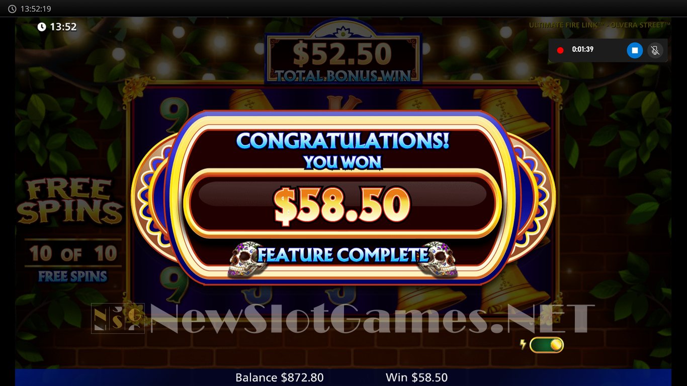 Ultimate Fire Link Olvera Street Slot Slot Image in Demo - pic. 13