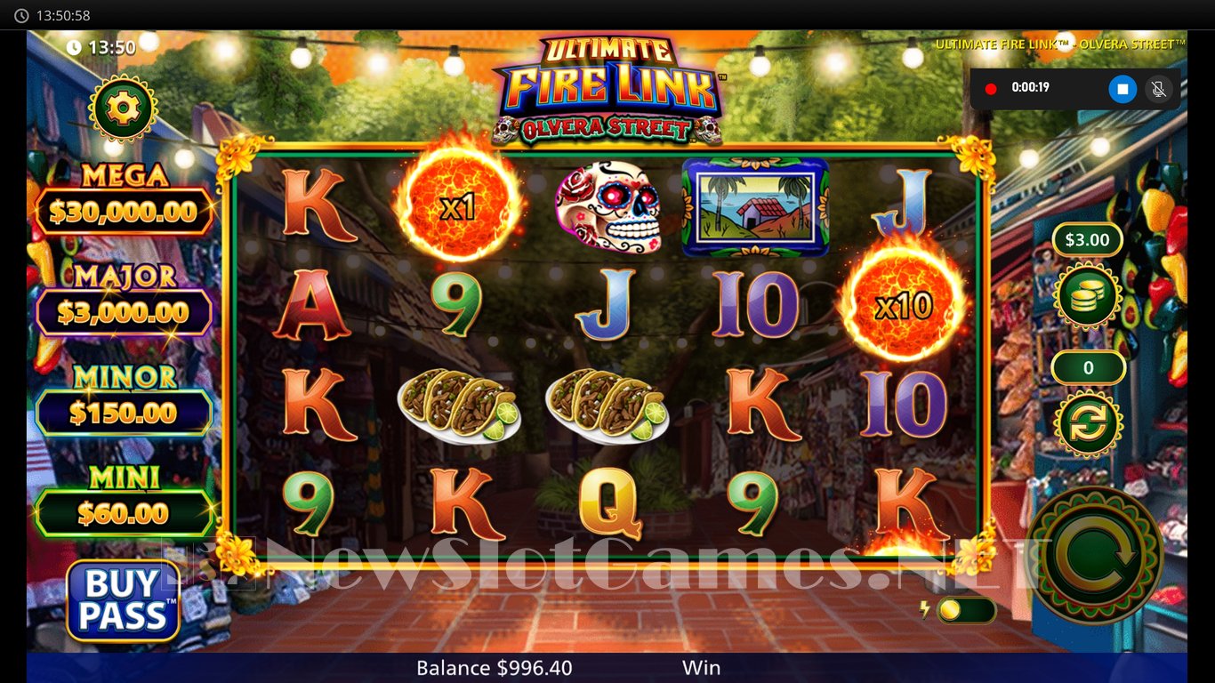 Ultimate Fire Link Olvera Street Slot Slot Image in Demo - pic. 3