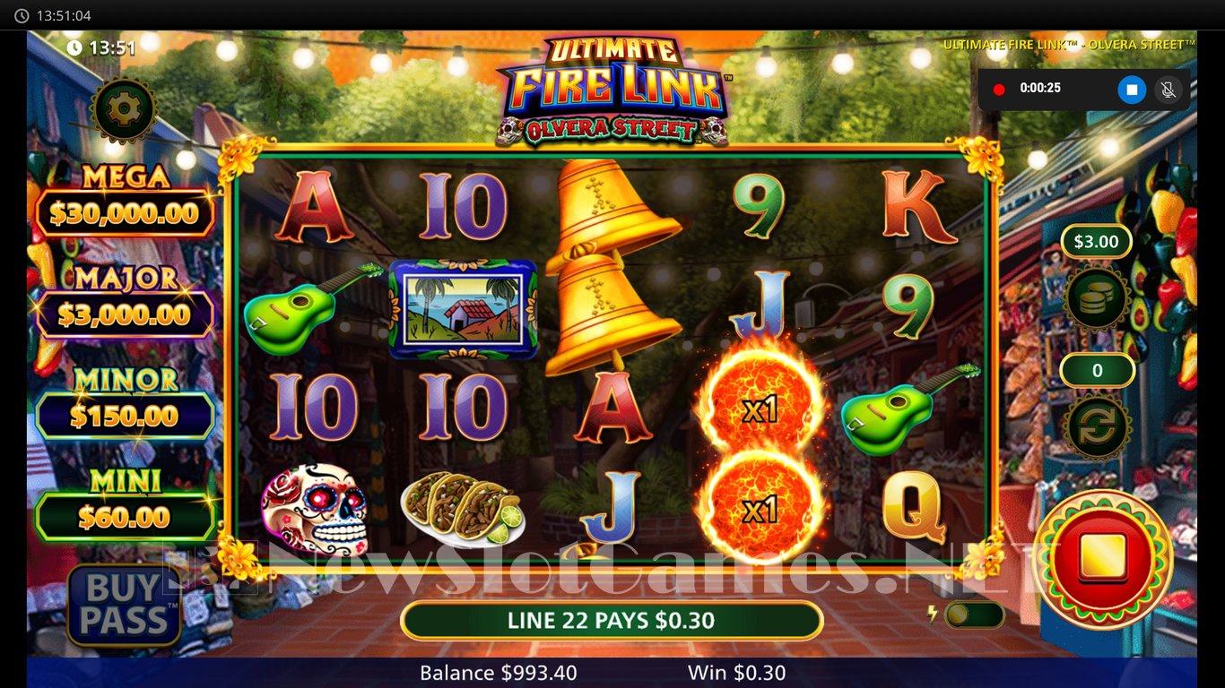 Ultimate Fire Link Olvera Street Slot Slot Image in Demo - pic. 4