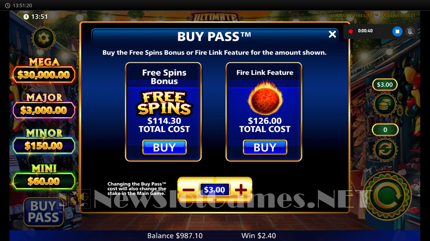 Ultimate Fire Link Olvera Street Slot Slot Image in Demo - pic. 7