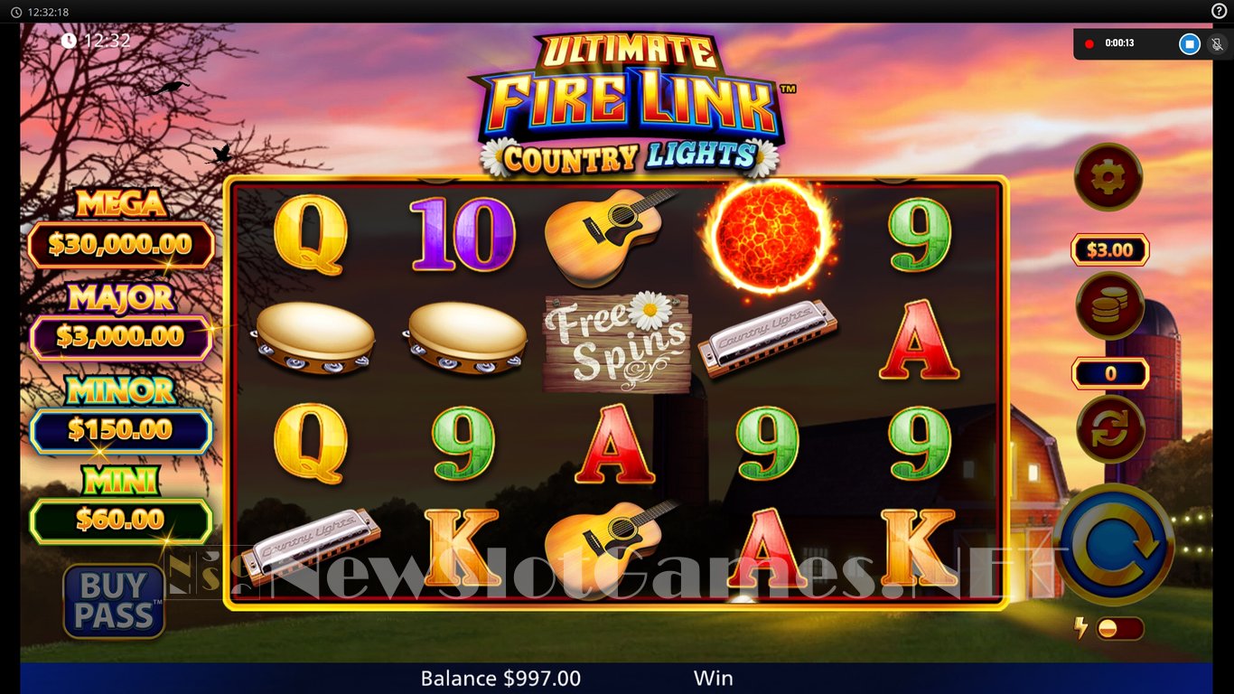 Ultimate Fire Link Country Lights Slot Slot Image in Demo - pic. 2
