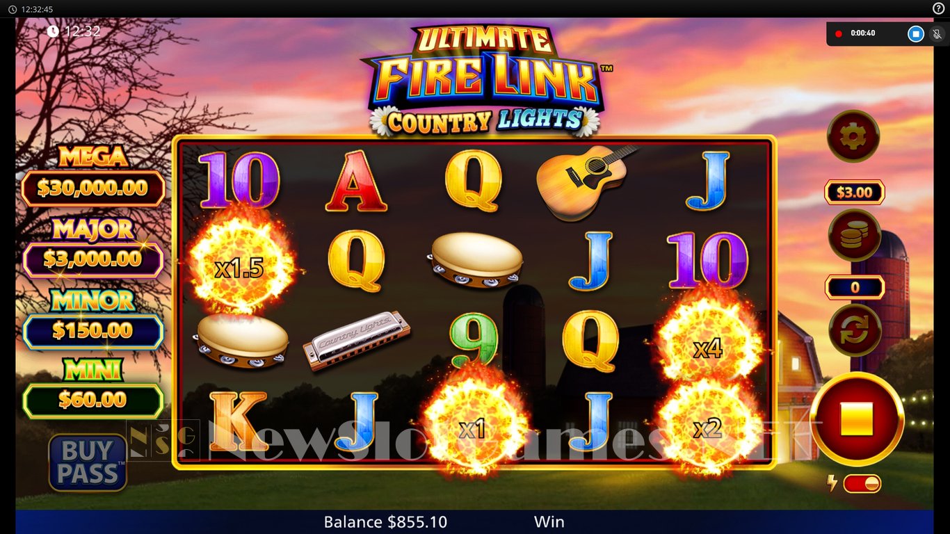 Ultimate Fire Link Country Lights Slot Slot Image in Demo - pic. 5