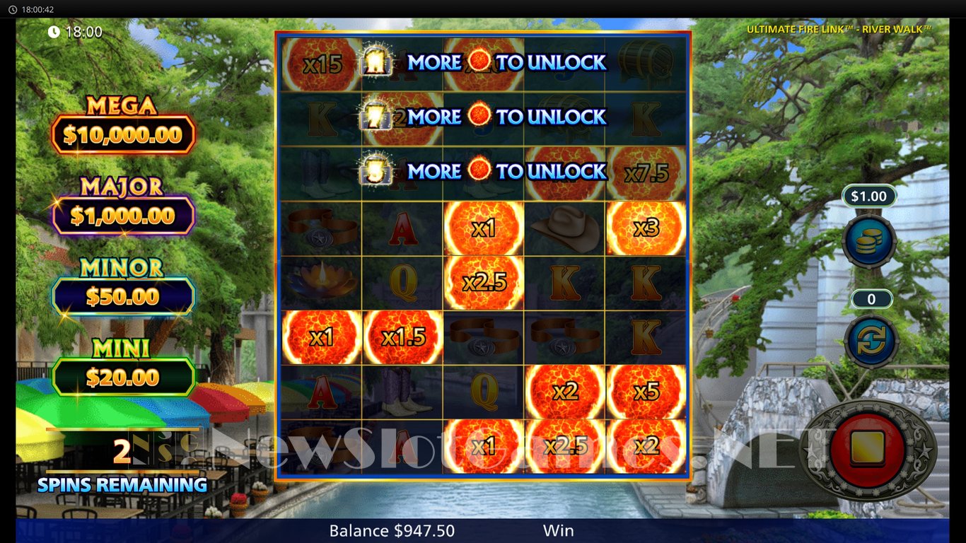 Ultimate Fire Link River Walk Slot Slot Image in Demo - pic. 10