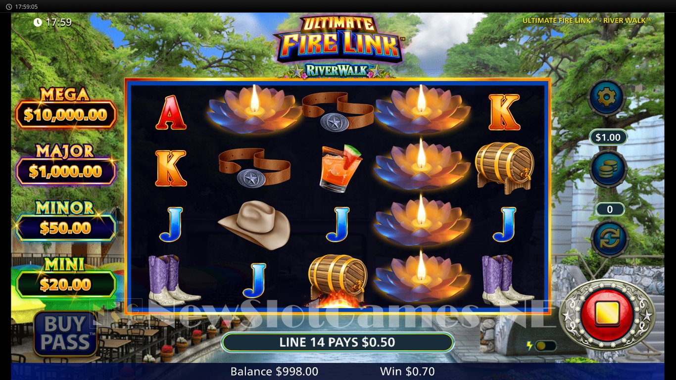 Ultimate Fire Link River Walk Slot Slot Image in Demo - pic. 3