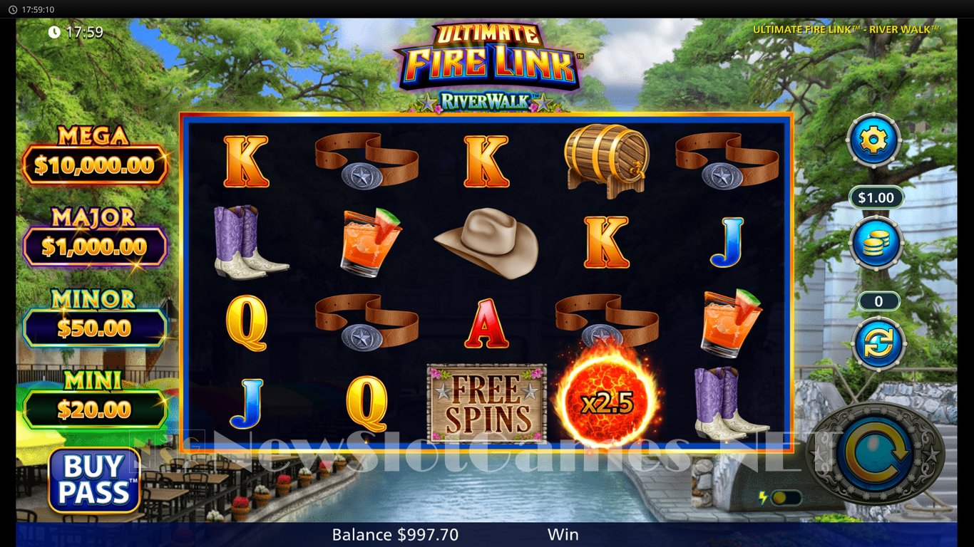 Ultimate Fire Link River Walk Slot Slot Image in Demo - pic. 4