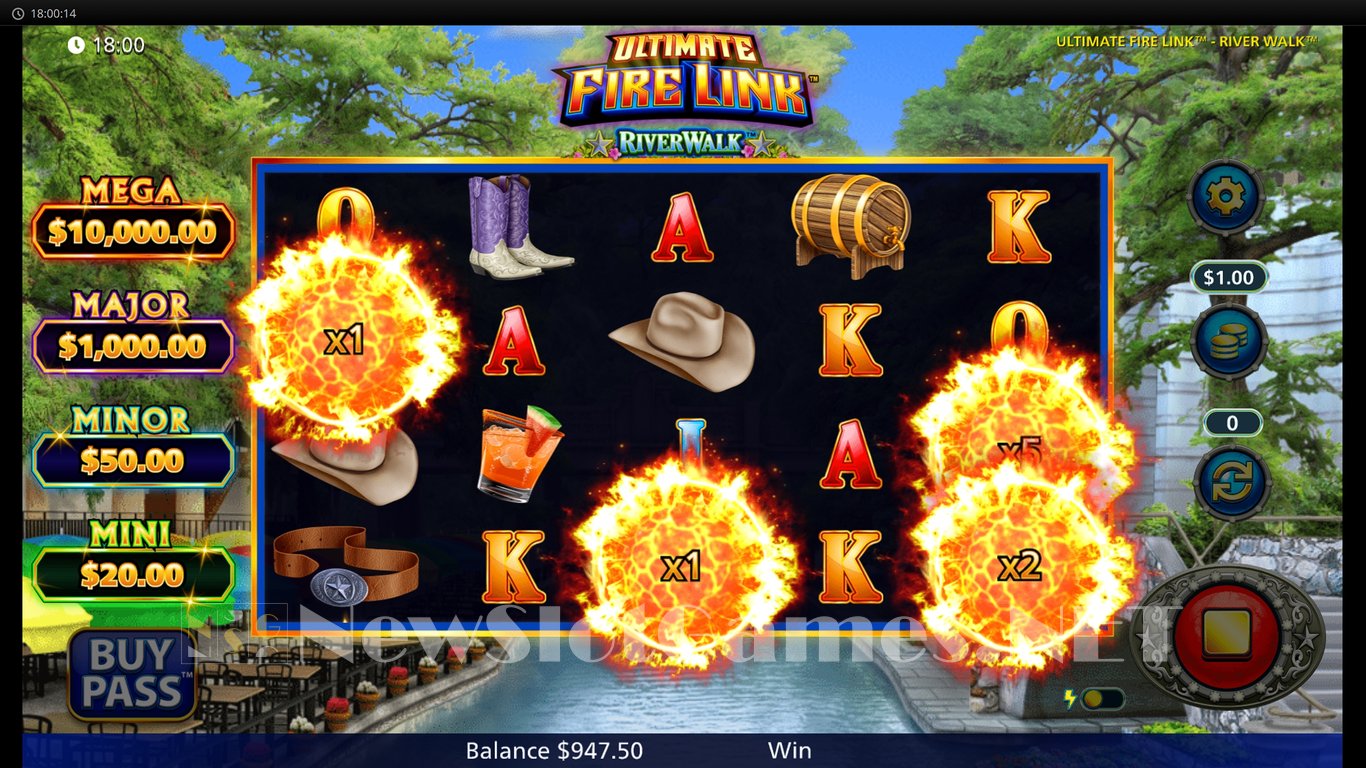 Ultimate Fire Link River Walk Slot Slot Image in Demo - pic. 8
