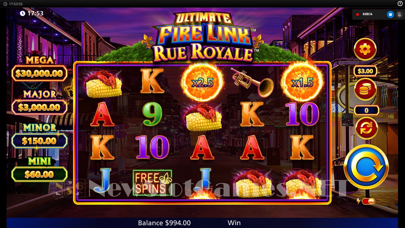 Ultimate Fire Link Rue Royale Slot Slot Image in Demo - pic. 3