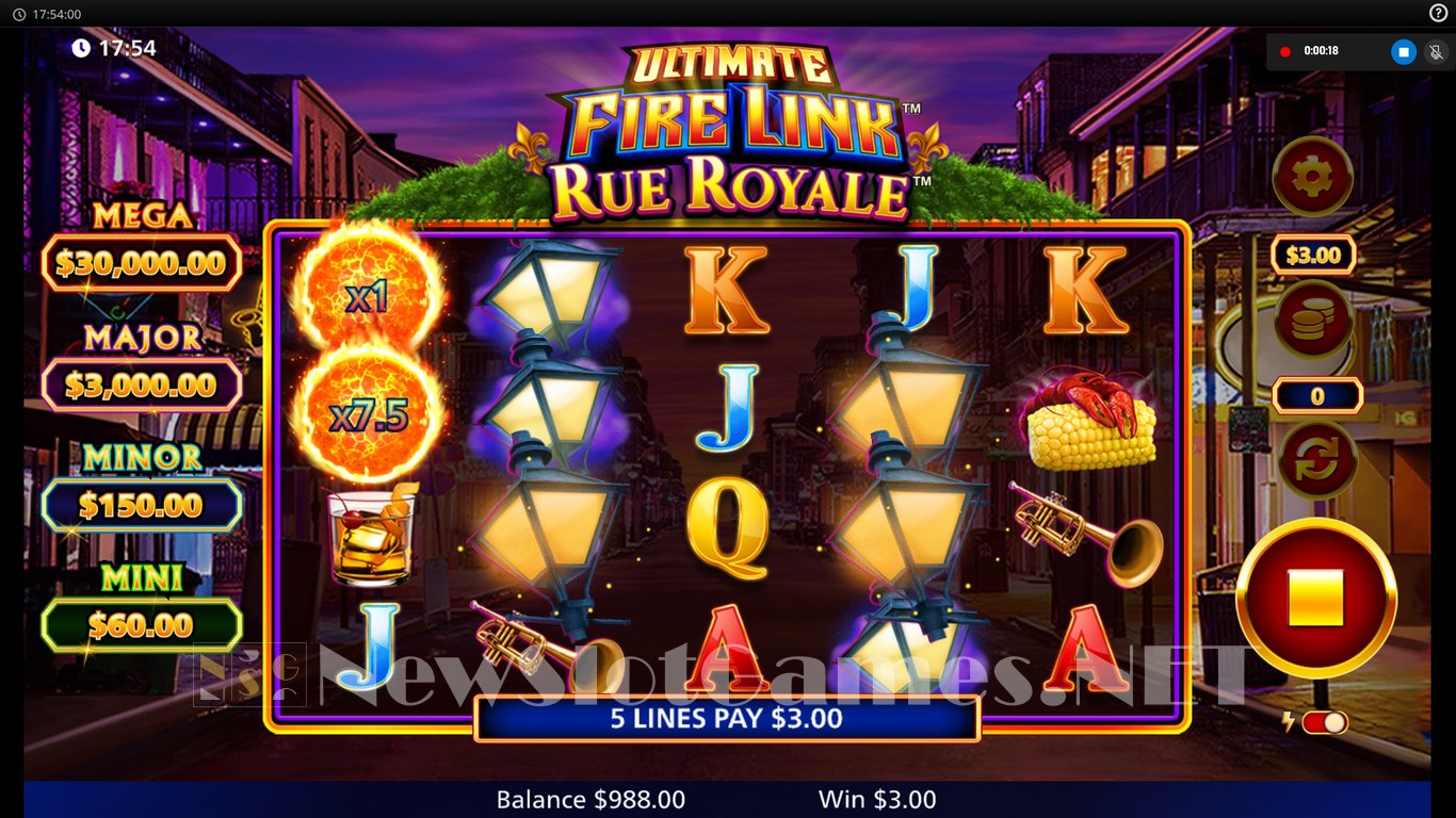 Ultimate Fire Link Rue Royale Slot Slot Image in Demo - pic. 4