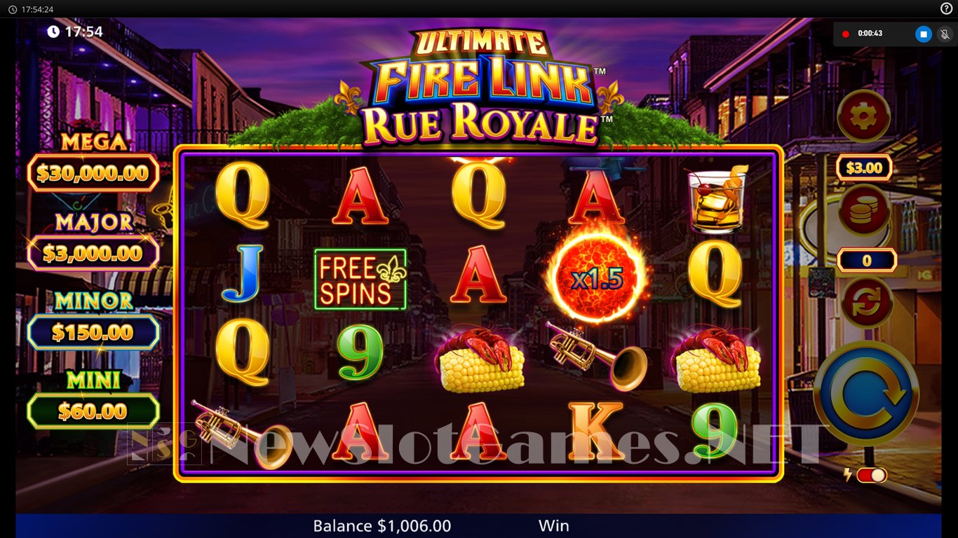 Ultimate Fire Link Rue Royale Slot Slot Image in Demo - pic. 6