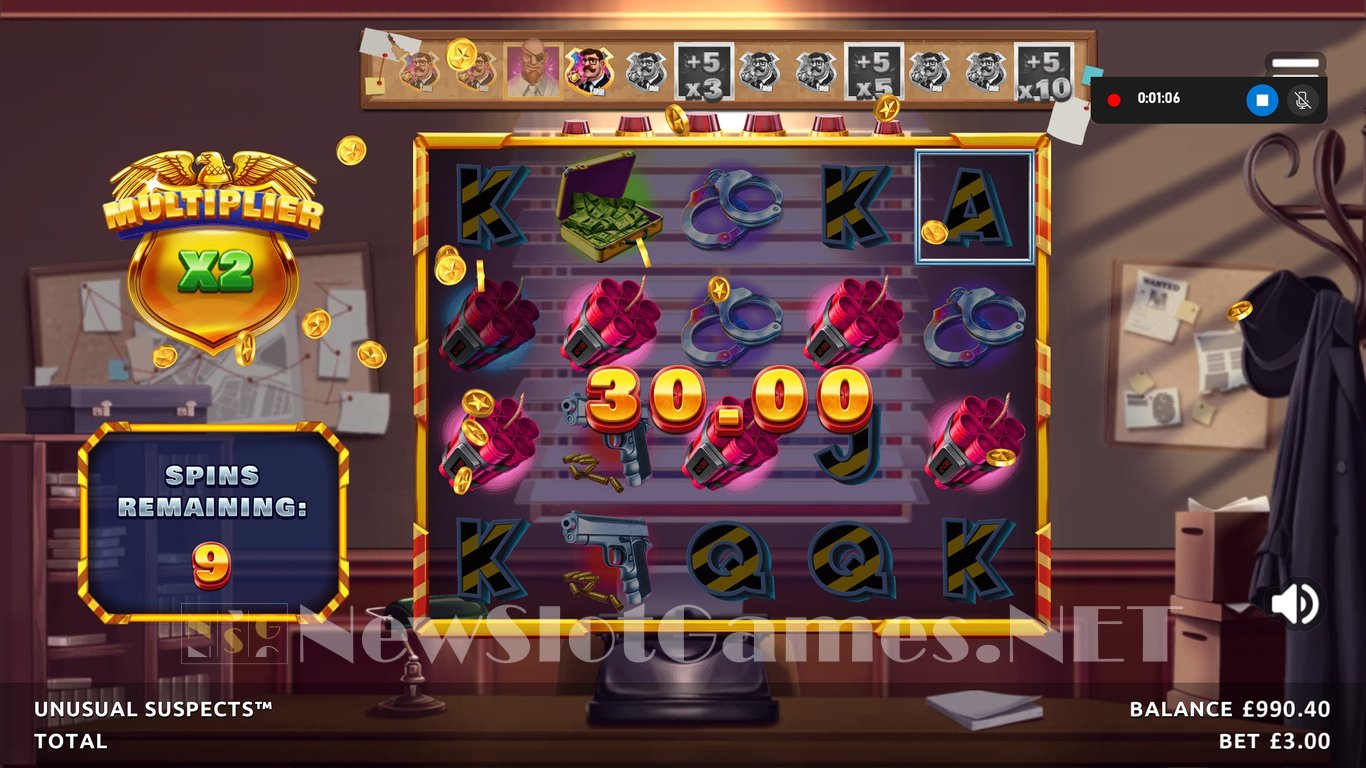 Unusual Suspects Slot Slot Image in Demo - pic. 16