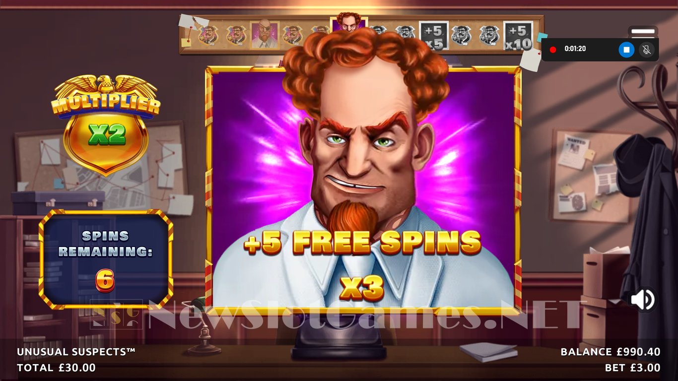 Unusual Suspects Slot Slot Image in Demo - pic. 17