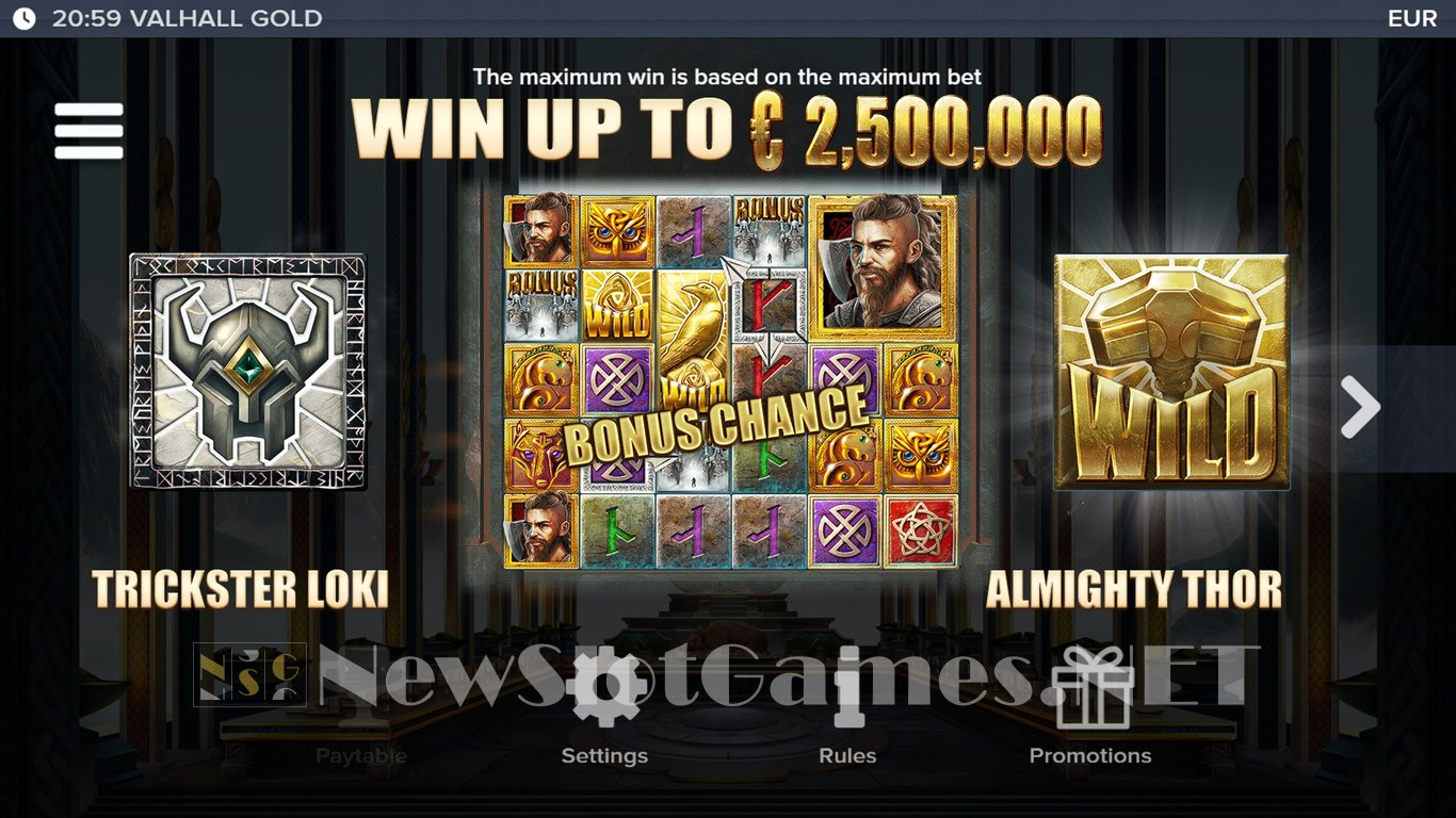 Valhall Gold Slot Slot Image in Demo - pic. 11