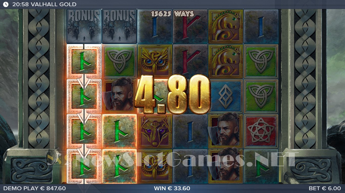 Valhall Gold Slot Slot Image in Demo - pic. 8